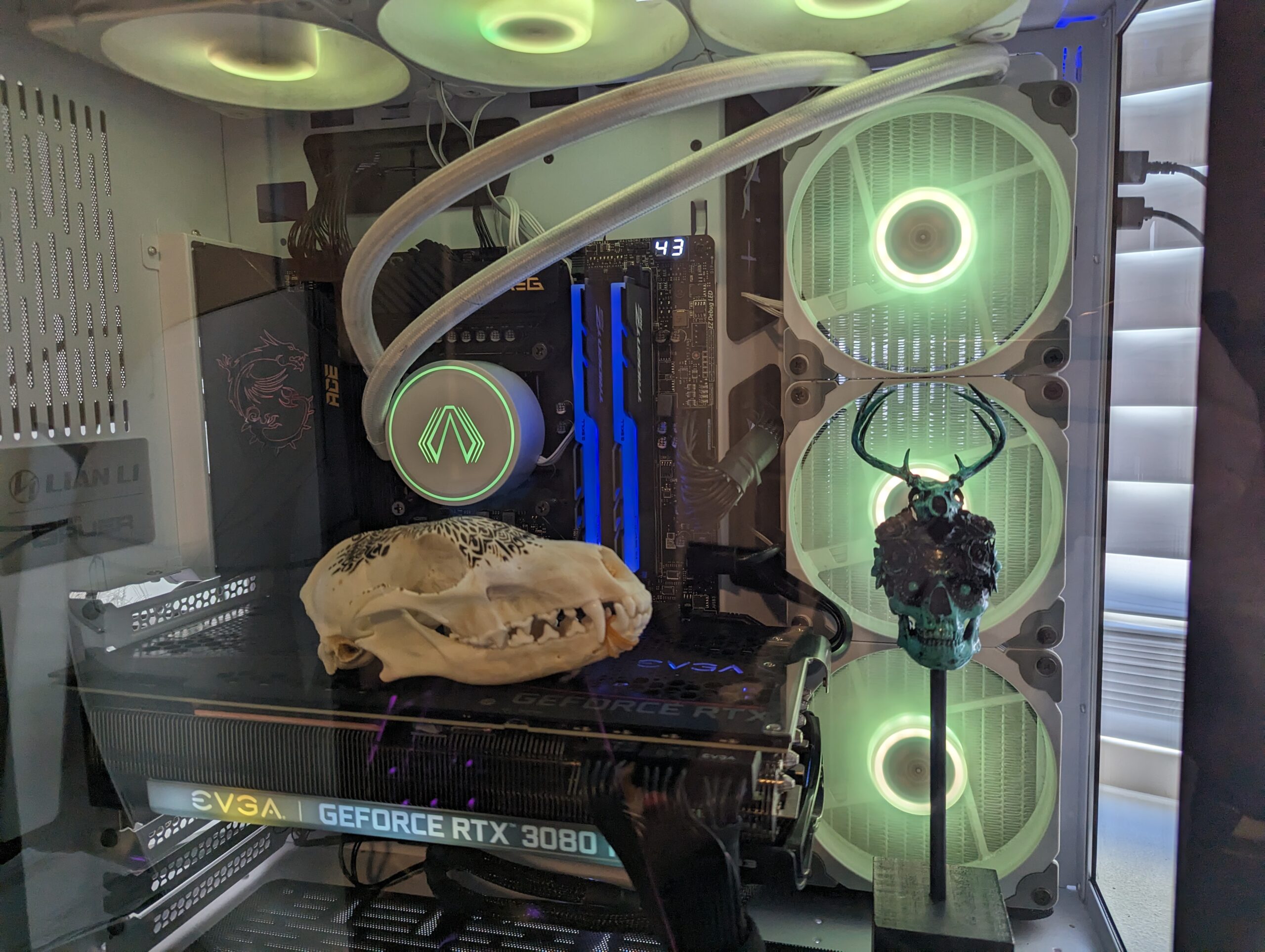 Custom liquid-cooled PC build