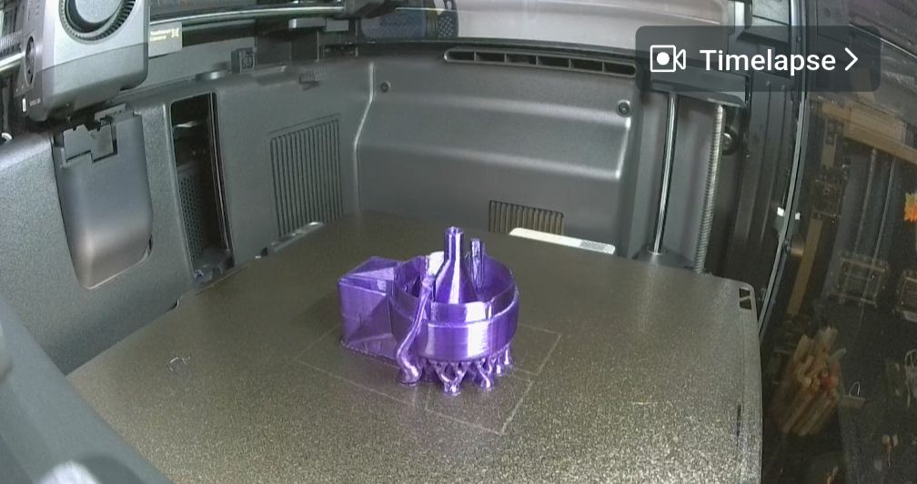 3D Printer in action design