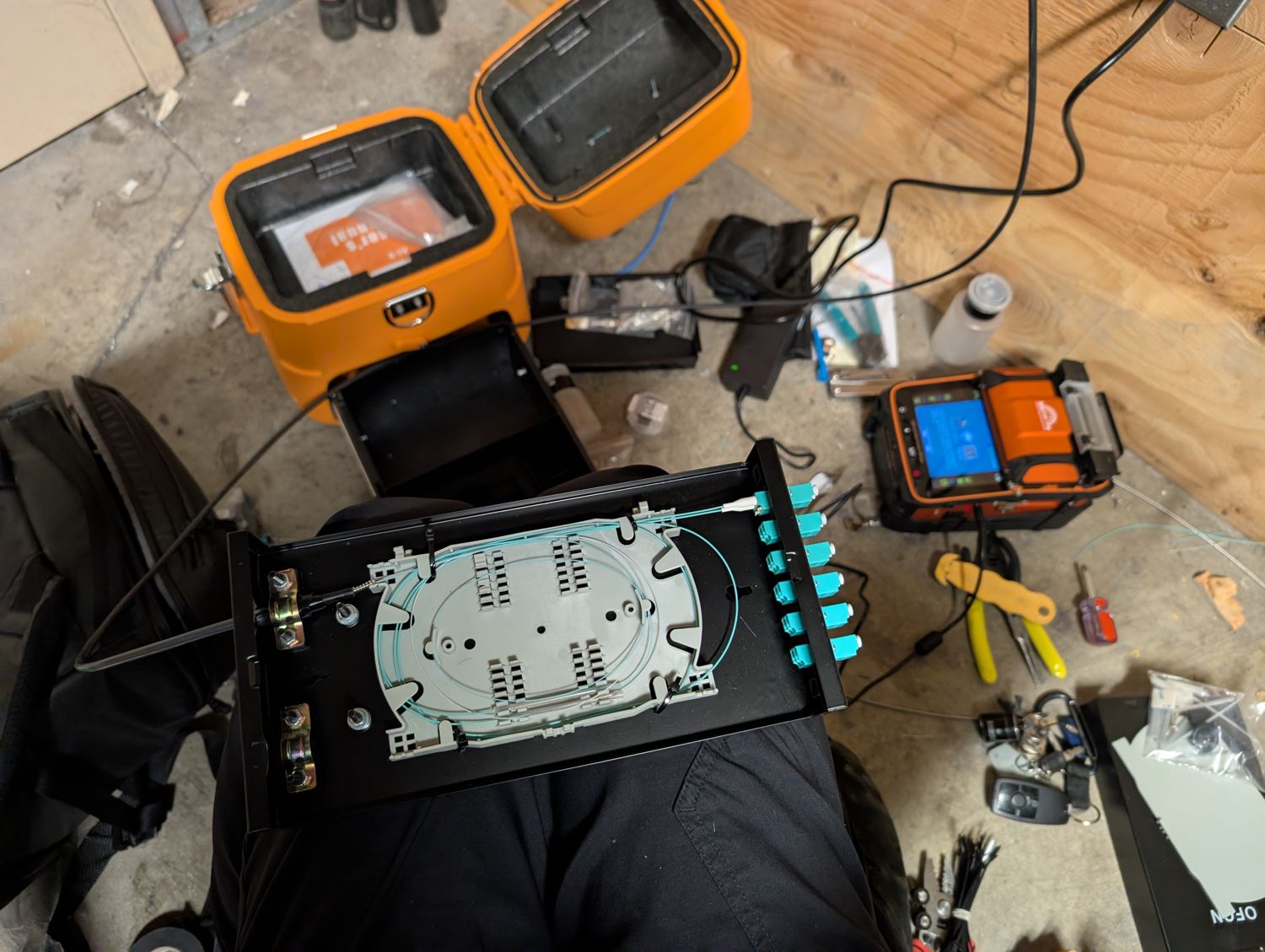 Networking Fiber Termination