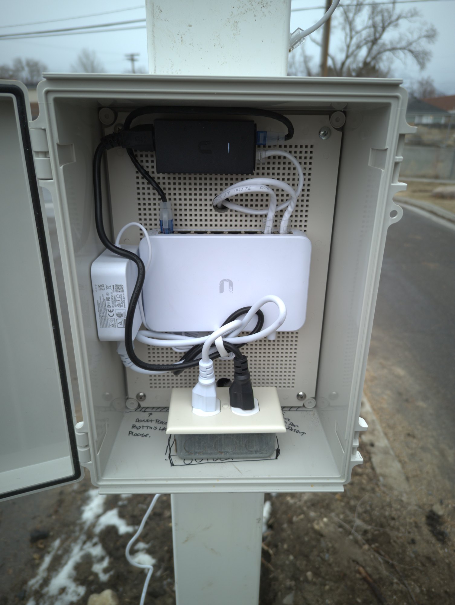 Outdoor camera enclosure