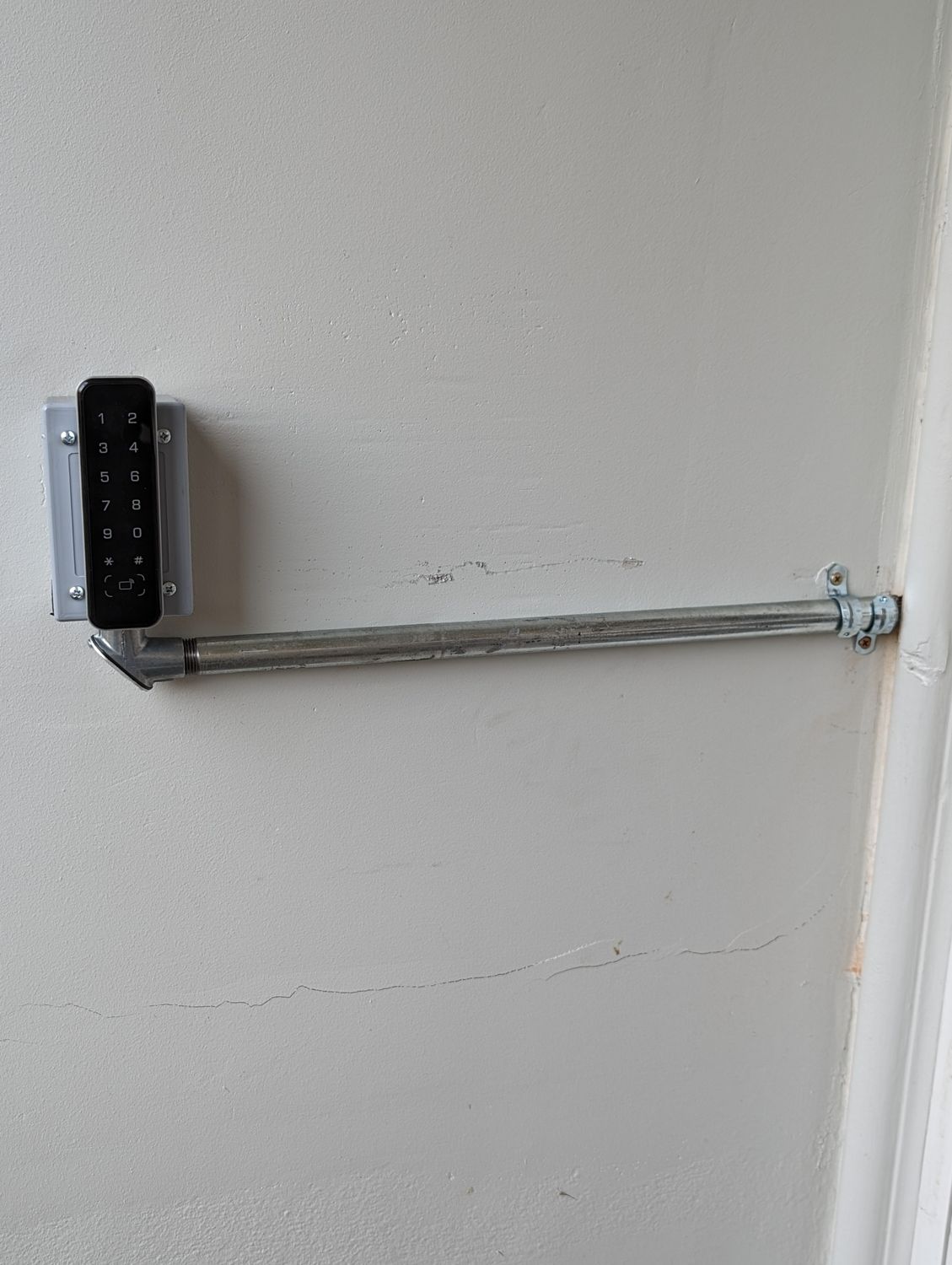 Apartment complex — HID reader